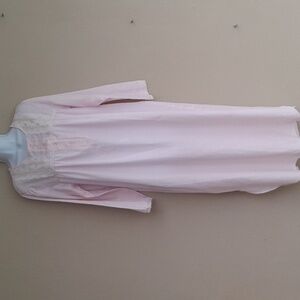 OSCAR DE LA RENTA Vintage Nightgown Pink Satin Large